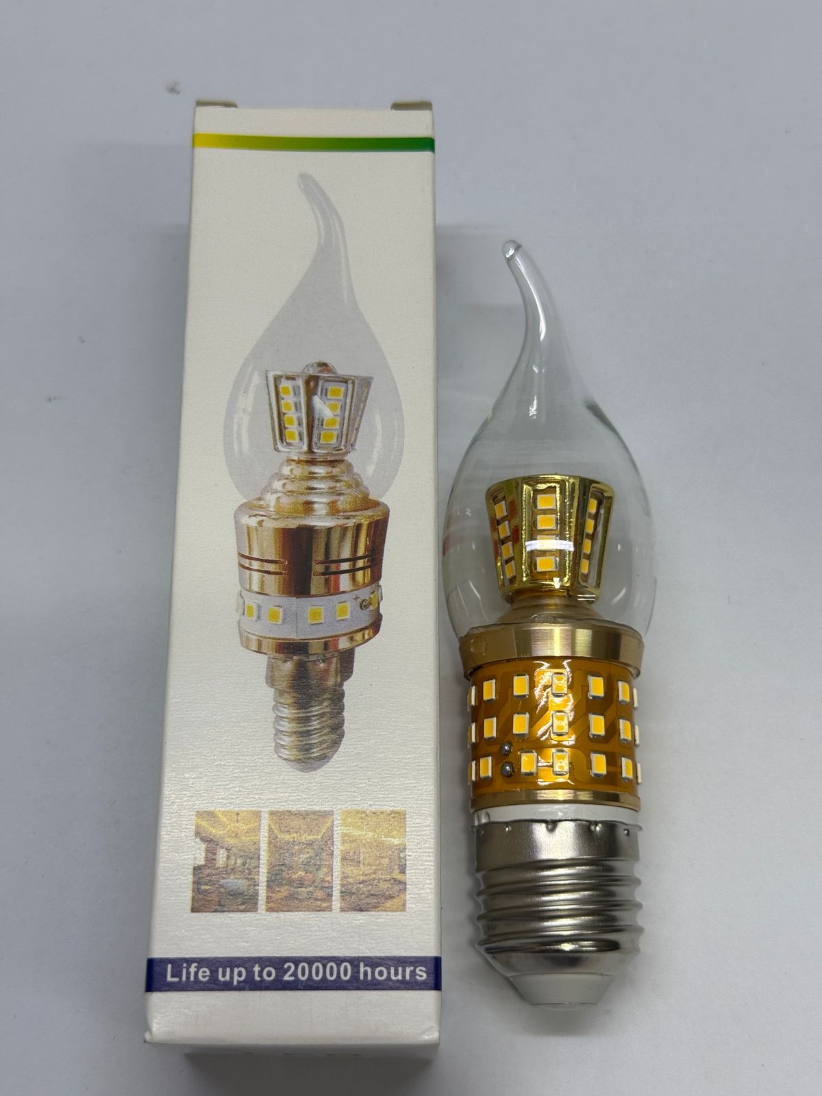 Candle Narrow 3 Step Led E-27-2