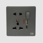 Platinum Mist - USB Multi Switch  Sockets