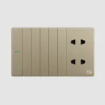 Champagne - 6+2  Switch  Sockets