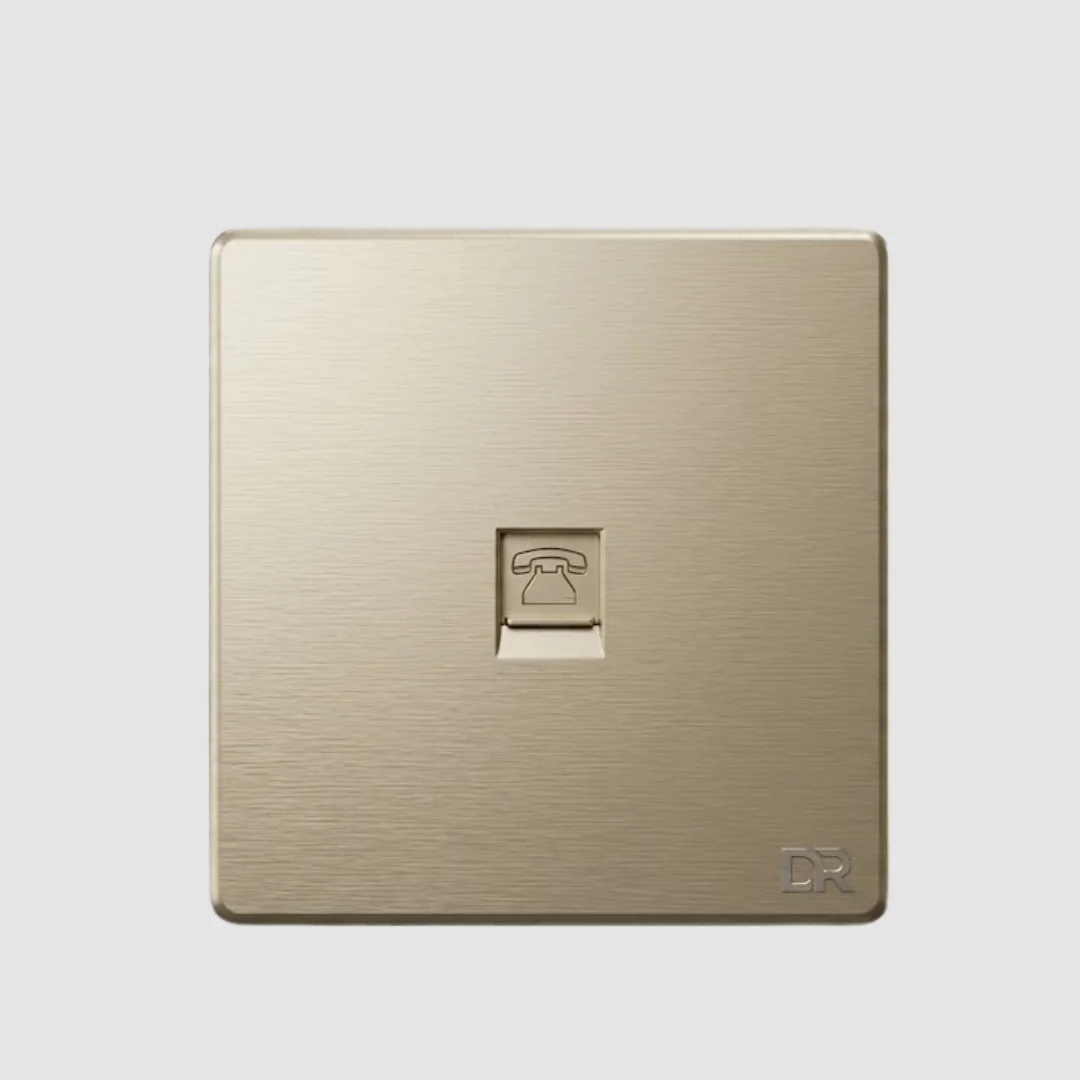 245 Champagne - Single Telephone Socket - Image 1