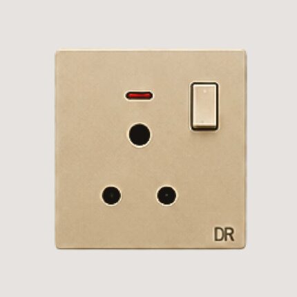 Champagne - Power Plug Switch Socket