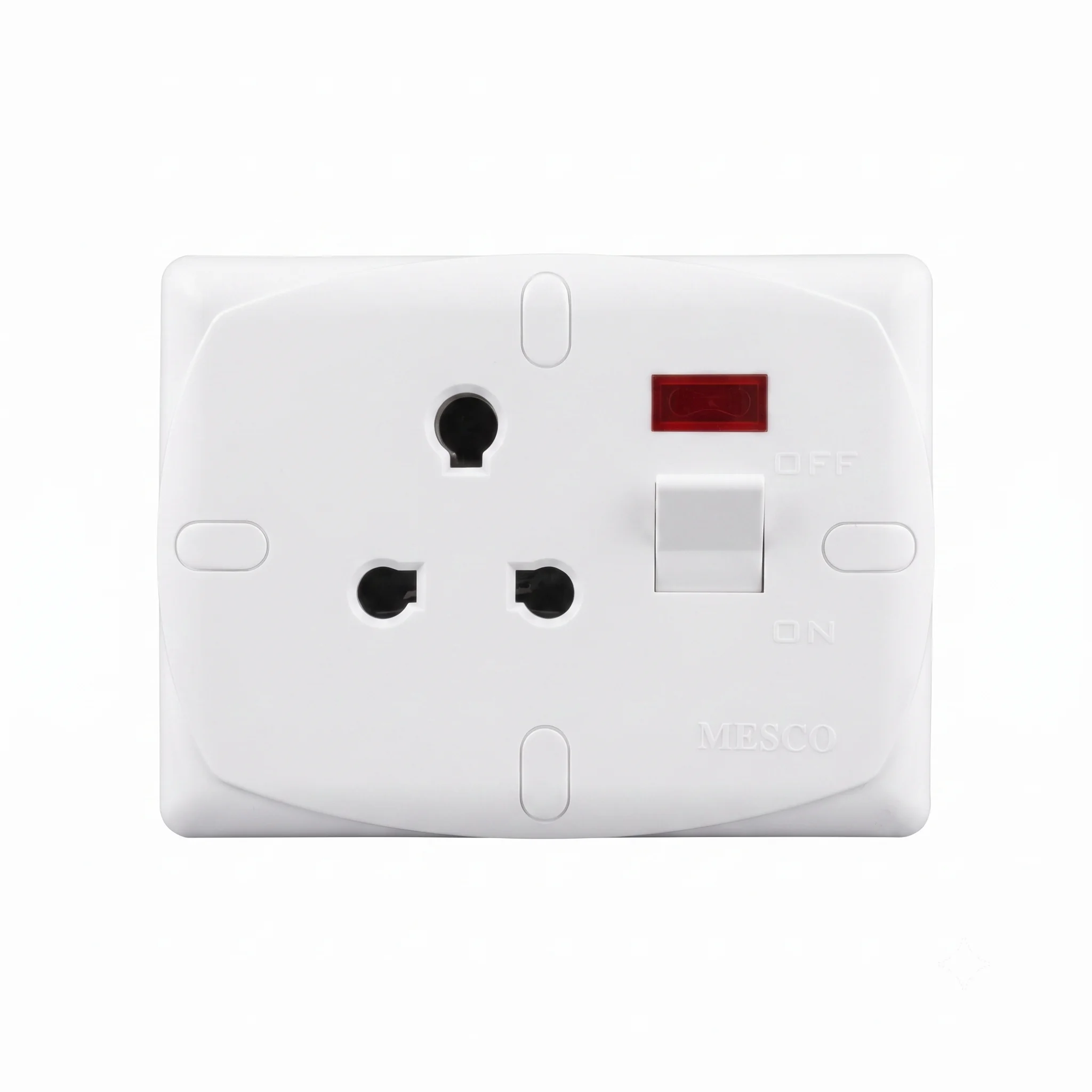Mesco power plug porcelain 3x4 - Image 1