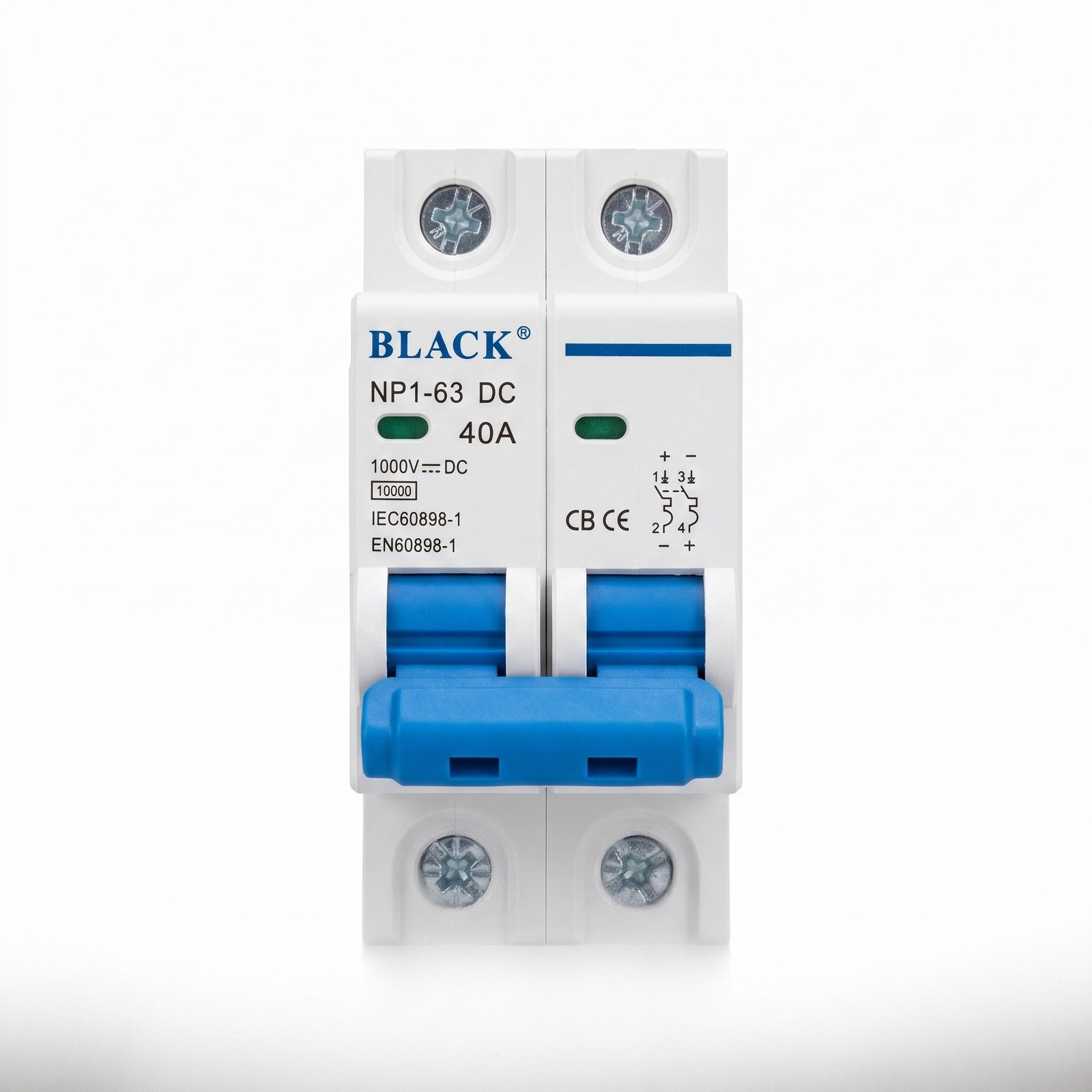 40A, 2 pole Dc (1) 40Amp 2 Pole DC Breaker - Image 1